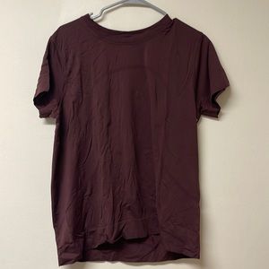 Lululemon Short Sleeve (Maroon)